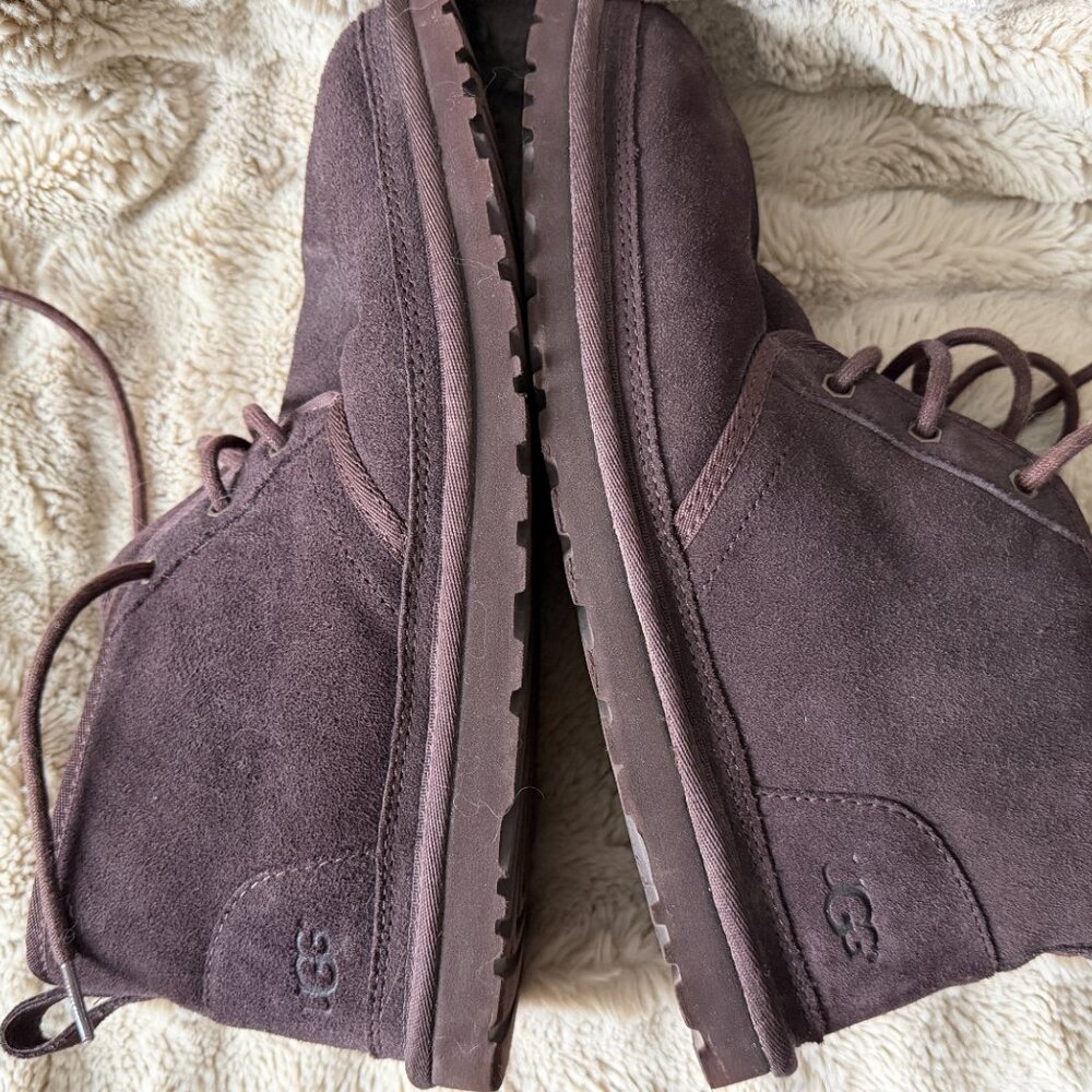Mens Ugg Neumel Boots Dark Brown Size 11 - Picture 7 of 9